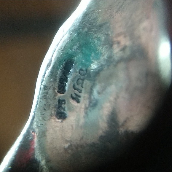 sterling silver 925 Israel Israeli designer eilat ring cigar band style - Picture 7 of 10